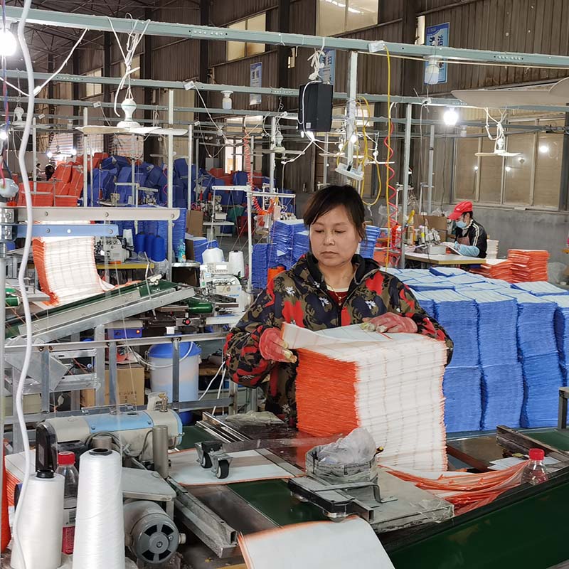 南澳洗洁巾工厂展示